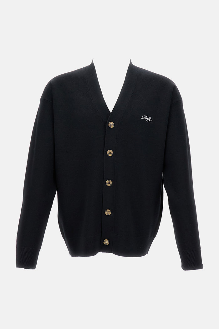Drole De Monsieur Sweaters Black Merino Wool