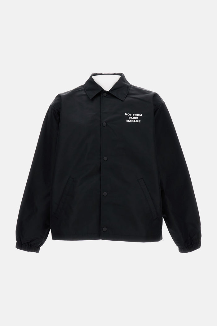 Drole De Monsieur Jackets Black Nylon