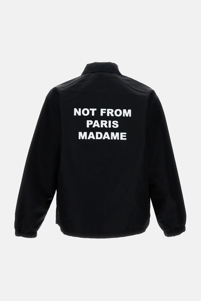 Drole De Monsieur Jackets Black Nylon