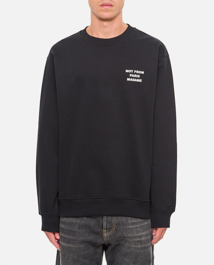 Drole De Monsieur Sweaters Black Cotton
