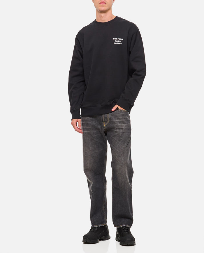 Drole De Monsieur Sweaters Black Cotton