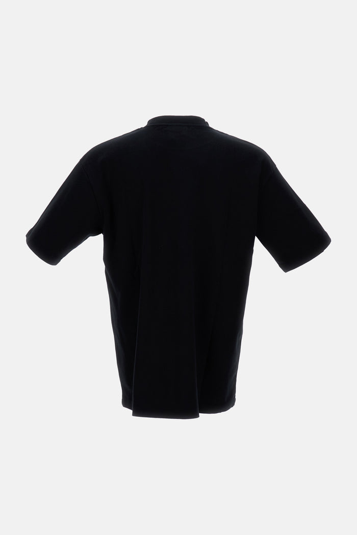 Drole De Monsieur T-Shirts And Polos Black Cotton