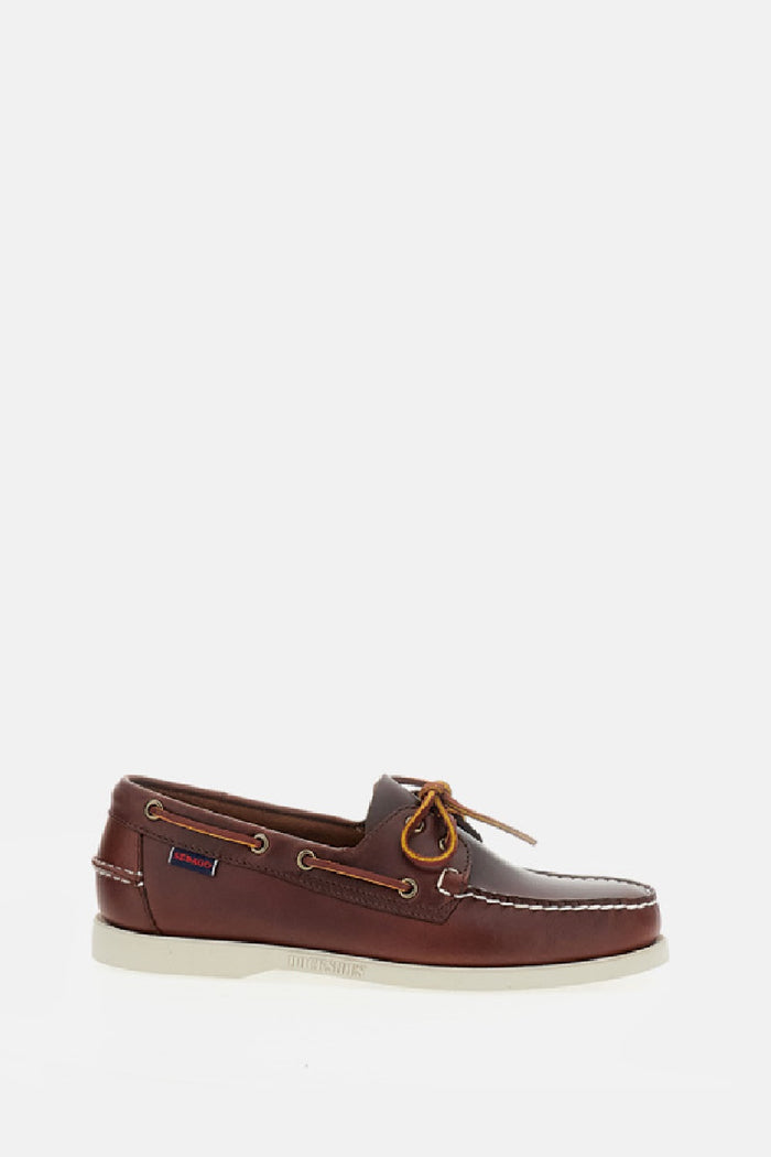 Sebago Flat shoes Brown Leather
