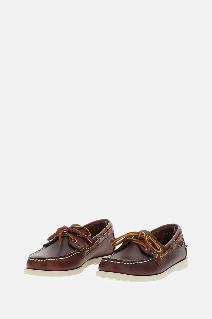 Sebago Flat shoes Brown Leather