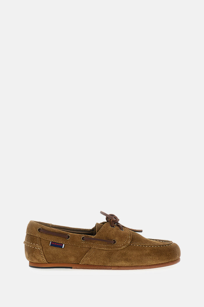 Sebago Flat shoes Beige Leather