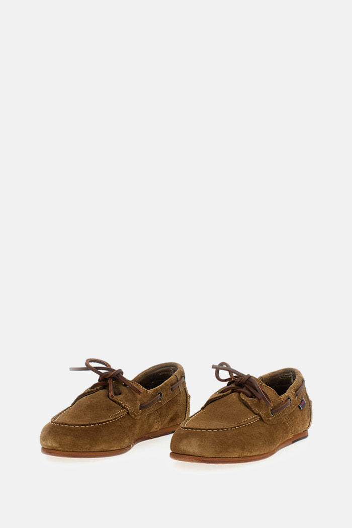 Sebago Flat shoes Beige Leather