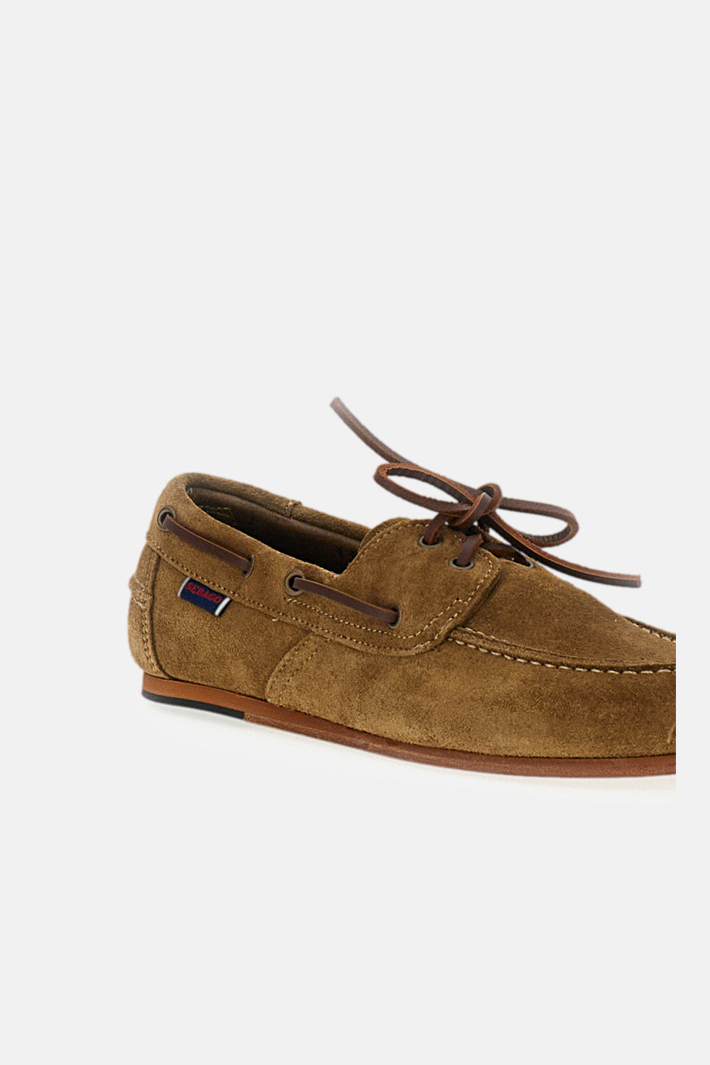 Sebago Flat shoes Beige Leather