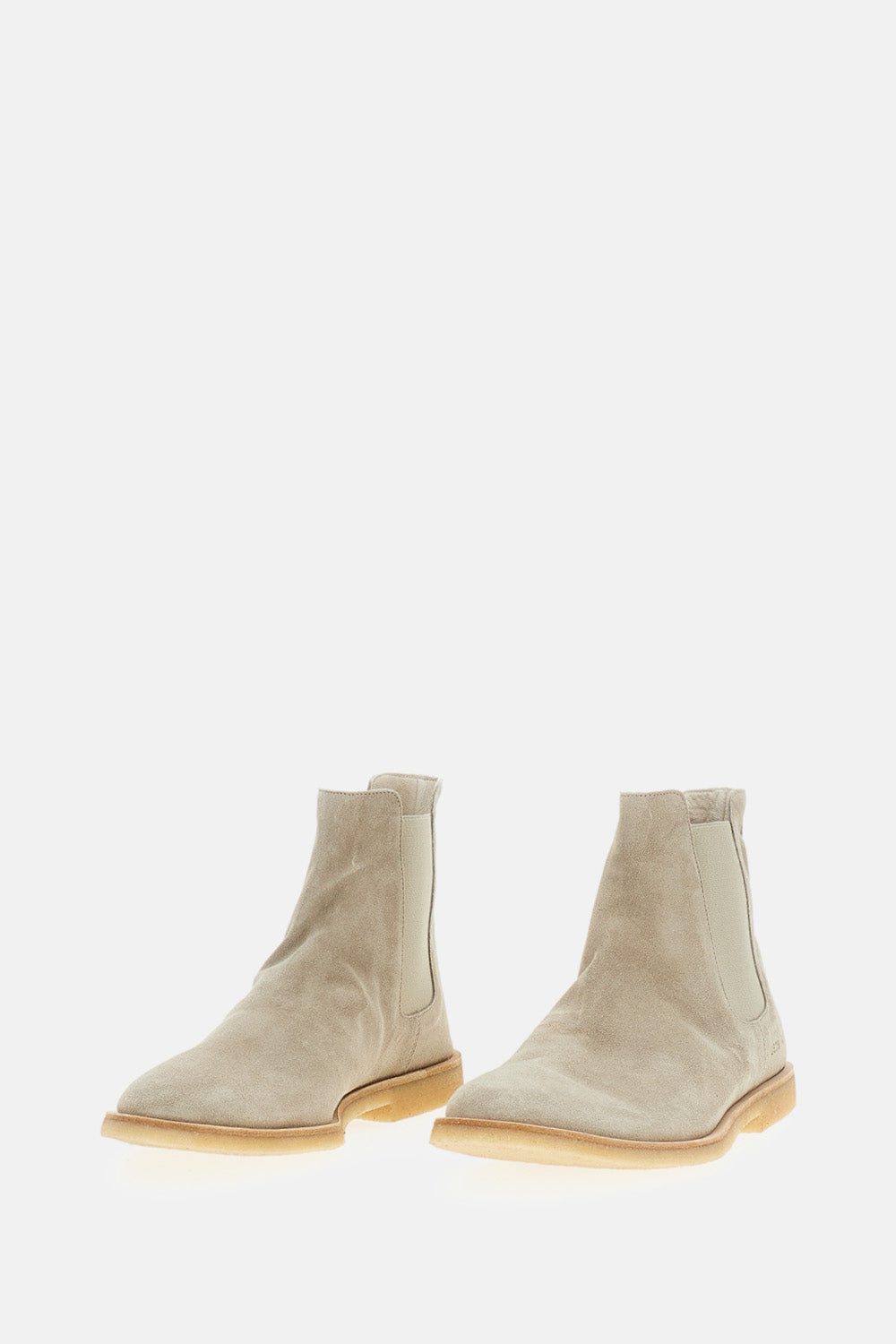 Common Projects Boots Grey Calf Leather