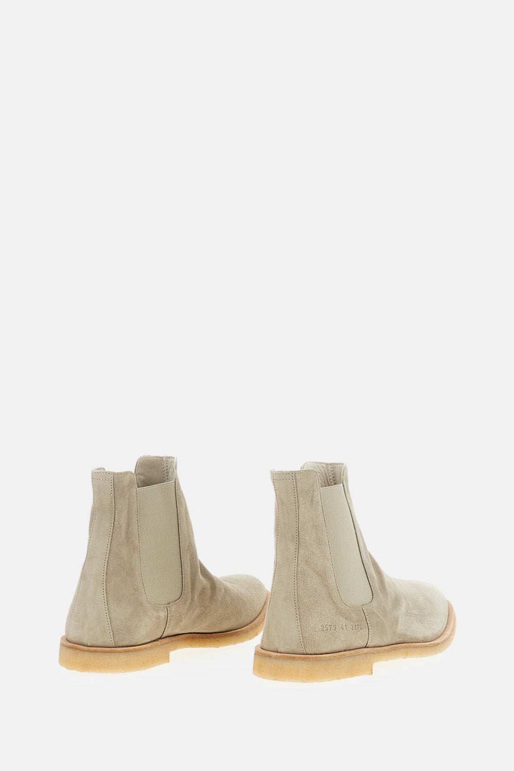 Common Projects Boots Grey Calf Leather
