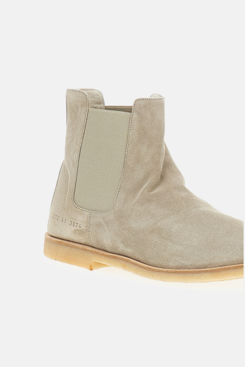 Common Projects Boots Grey Calf Leather