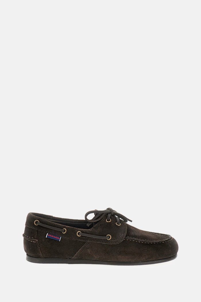 Sebago Flat shoes Brown Leather