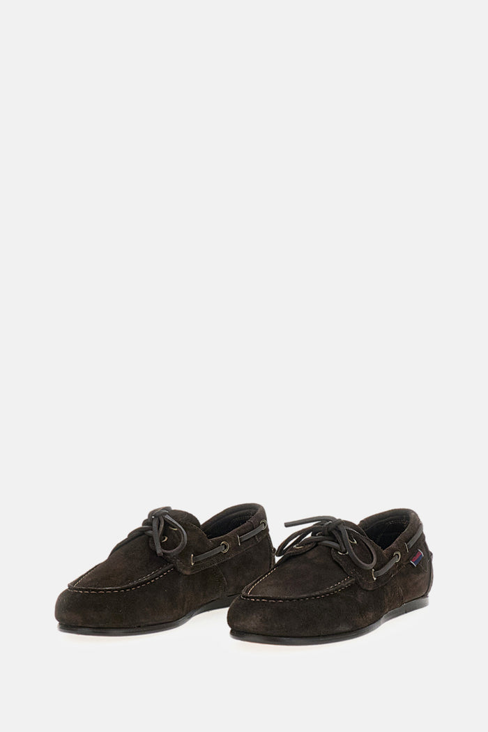 Sebago Flat shoes Brown Leather
