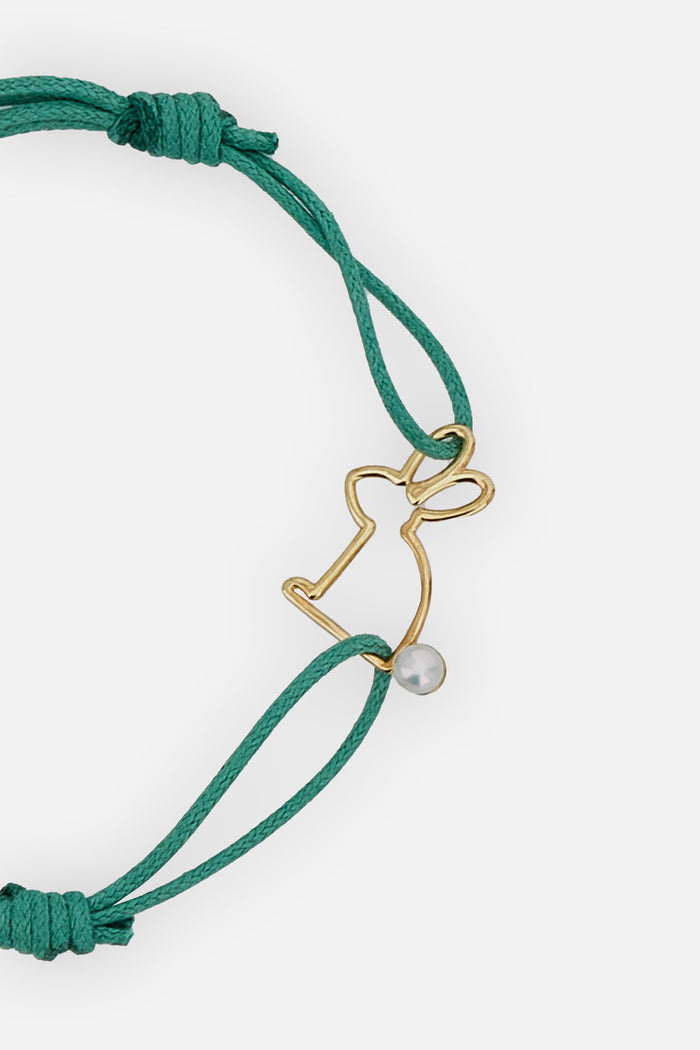 Alita Bijoux Verde 9k Gold