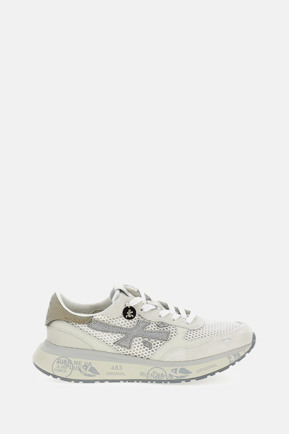 Premiata Sneakers White Pu Pl Calf Leather