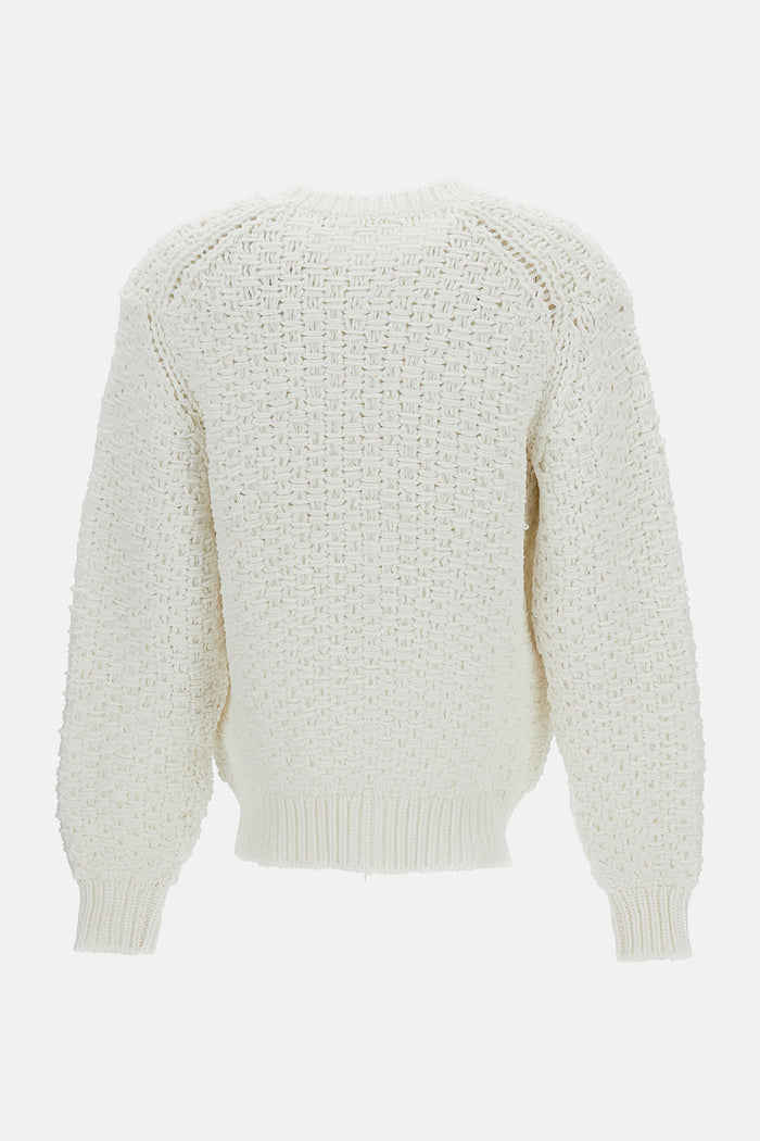 Comme Des Garcons Sweaters White