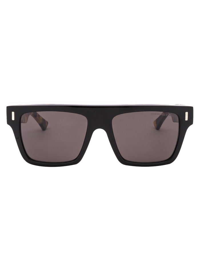 Cgsn-1340-55-03 03 Black/camouflage Acetate Sunglasses
