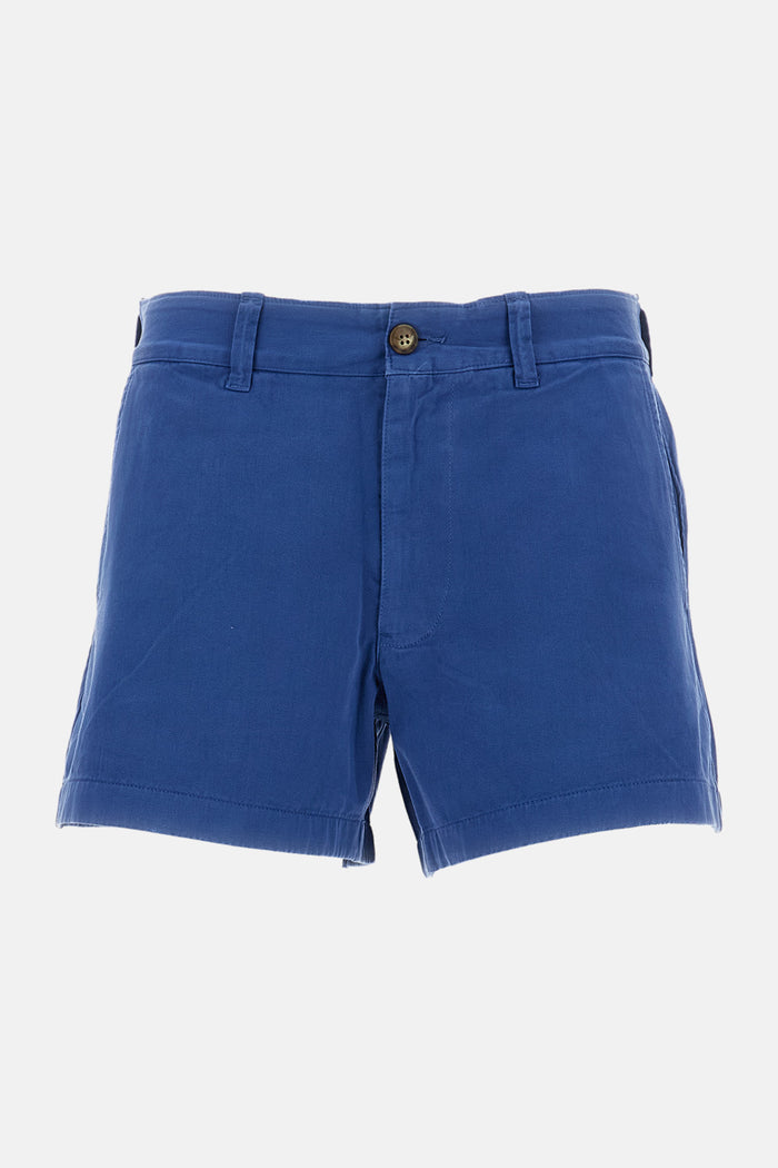 Polo Ralph Lauren Shorts Blue Cotone