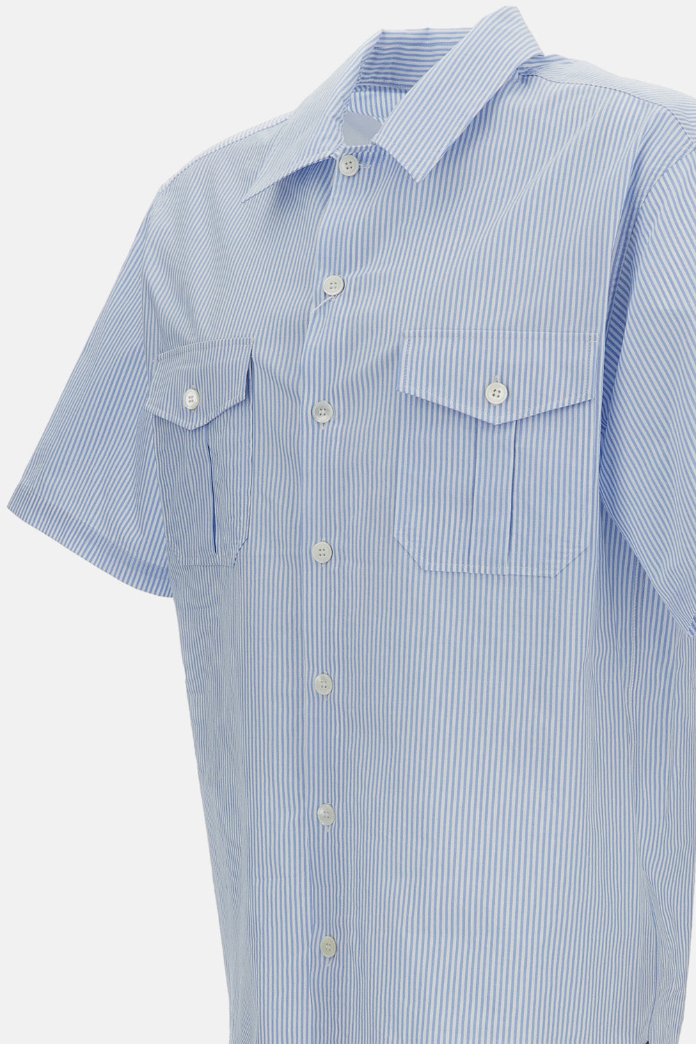 Mm6 Maison Margiela Shirts Clear Blue