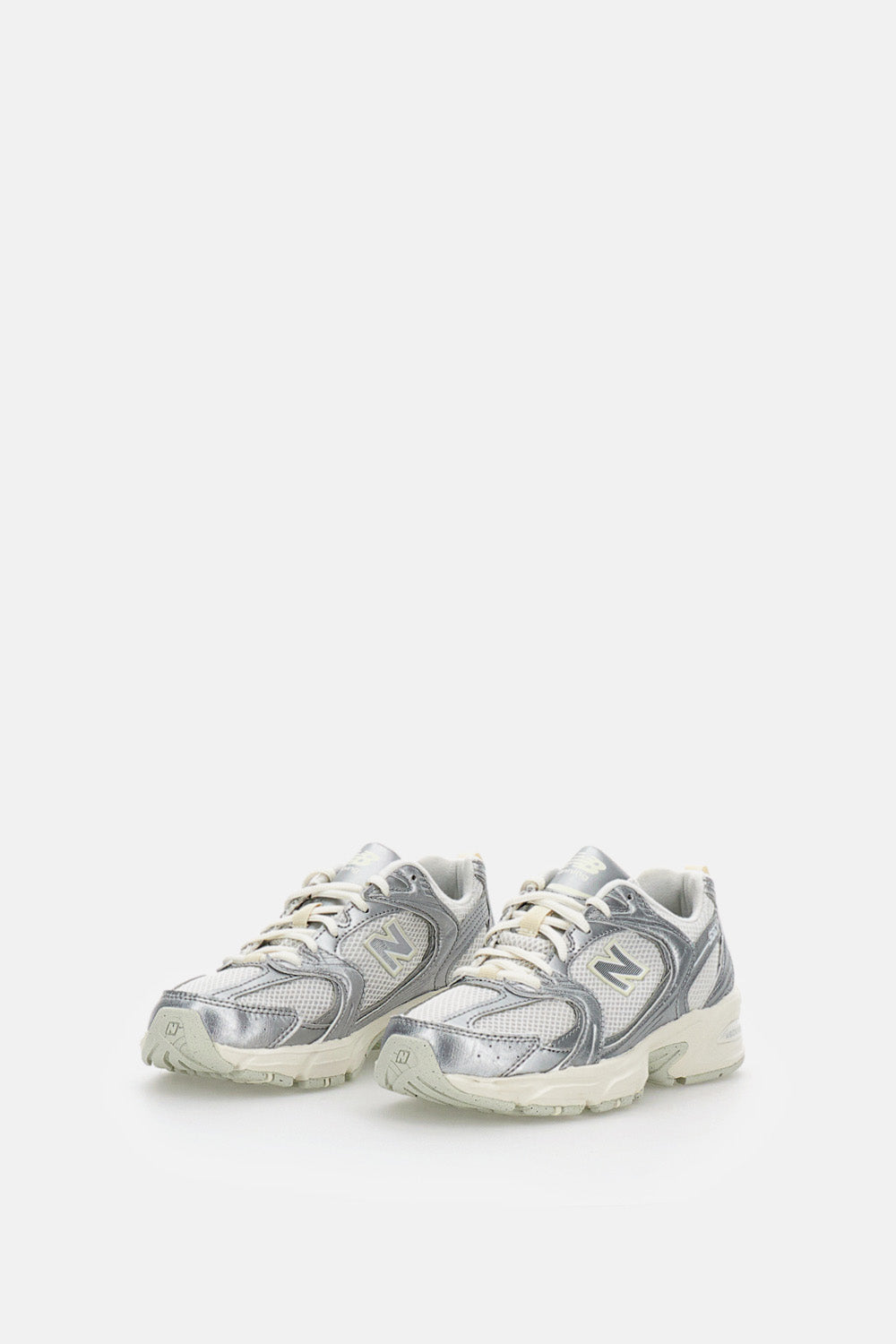 New Balance Sneakers Silver Synthetic/mesh