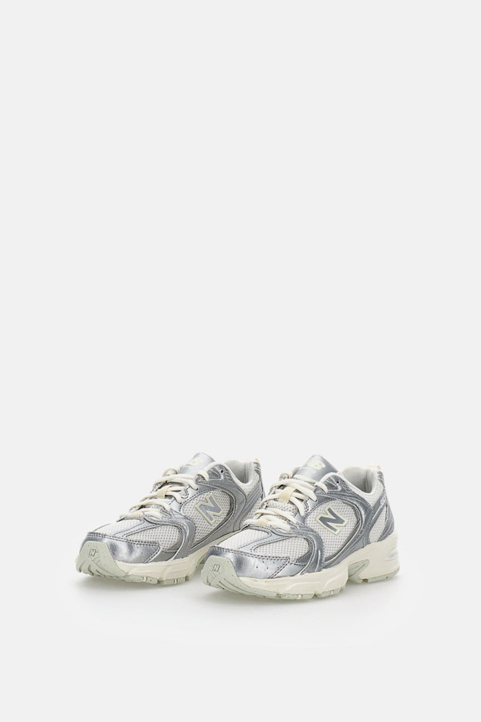 New Balance Sneakers Silver Synthetic/mesh