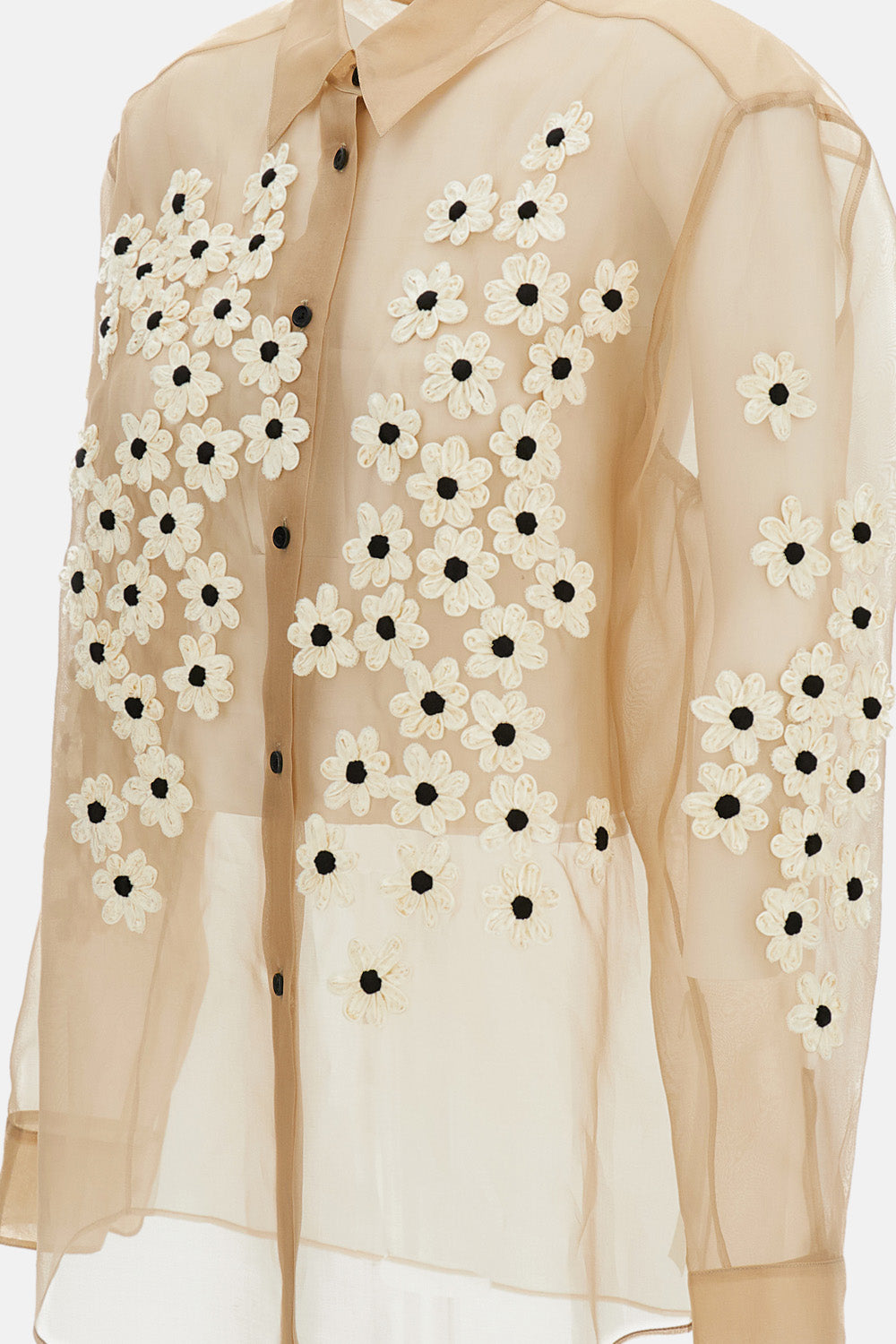 Khaite Shirts Beige Seta