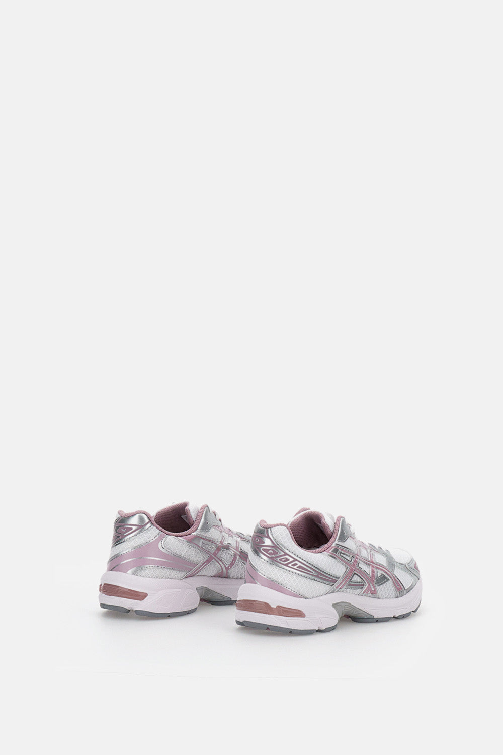 Asics Sneakers Silver Synthetic Leather