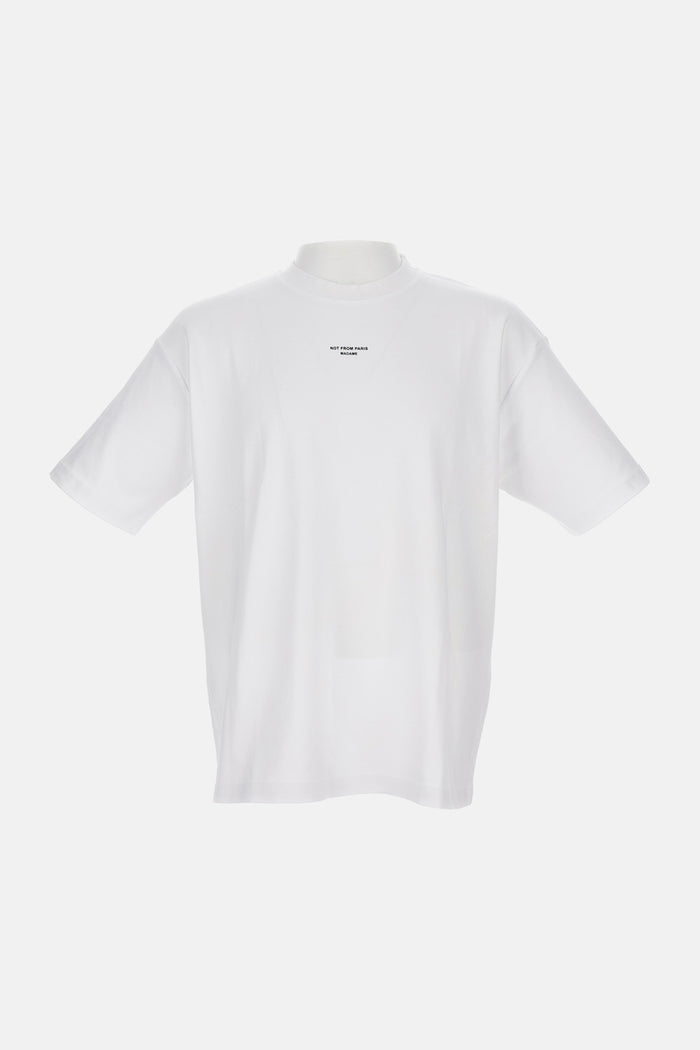Drole De Monsieur T-Shirts And Polos White Cotton