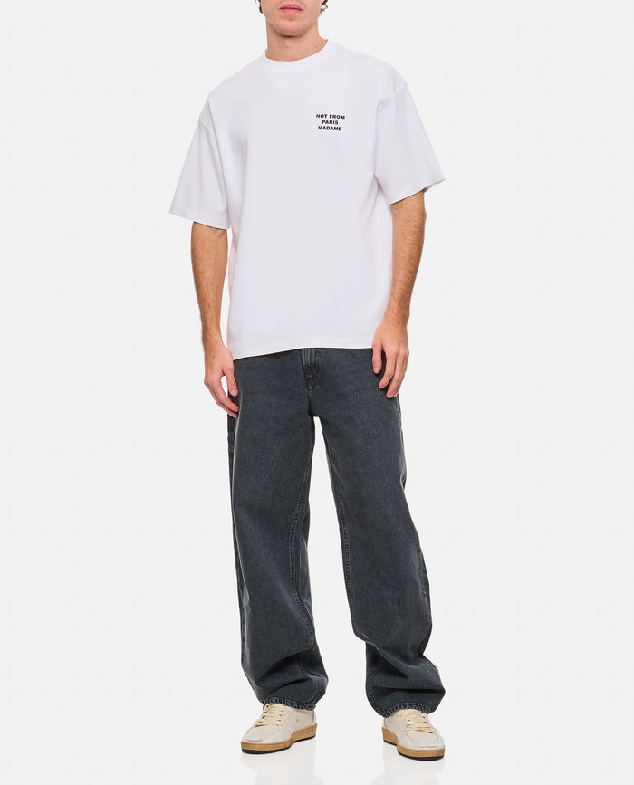 Drole De Monsieur T-Shirts And Polos White Cotton