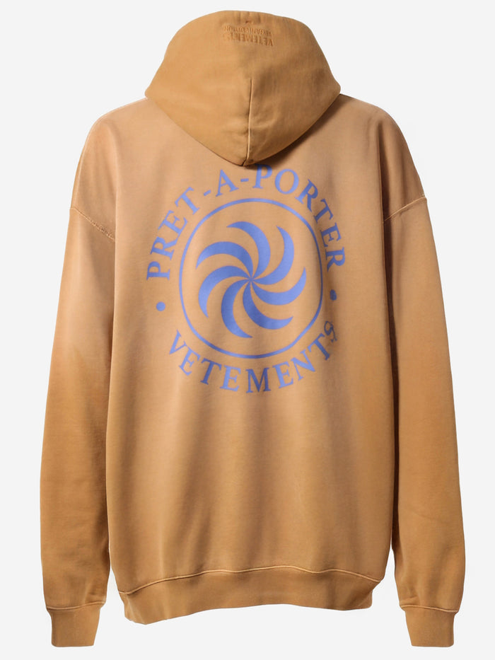 Vetements Sweaters Brown Cotton