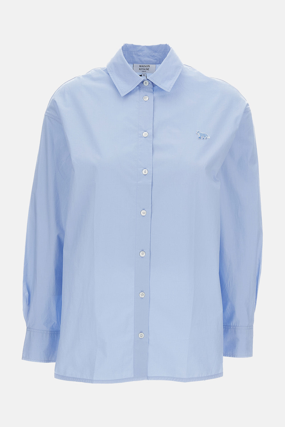 Maison Kitsune Shirts Clear Blue