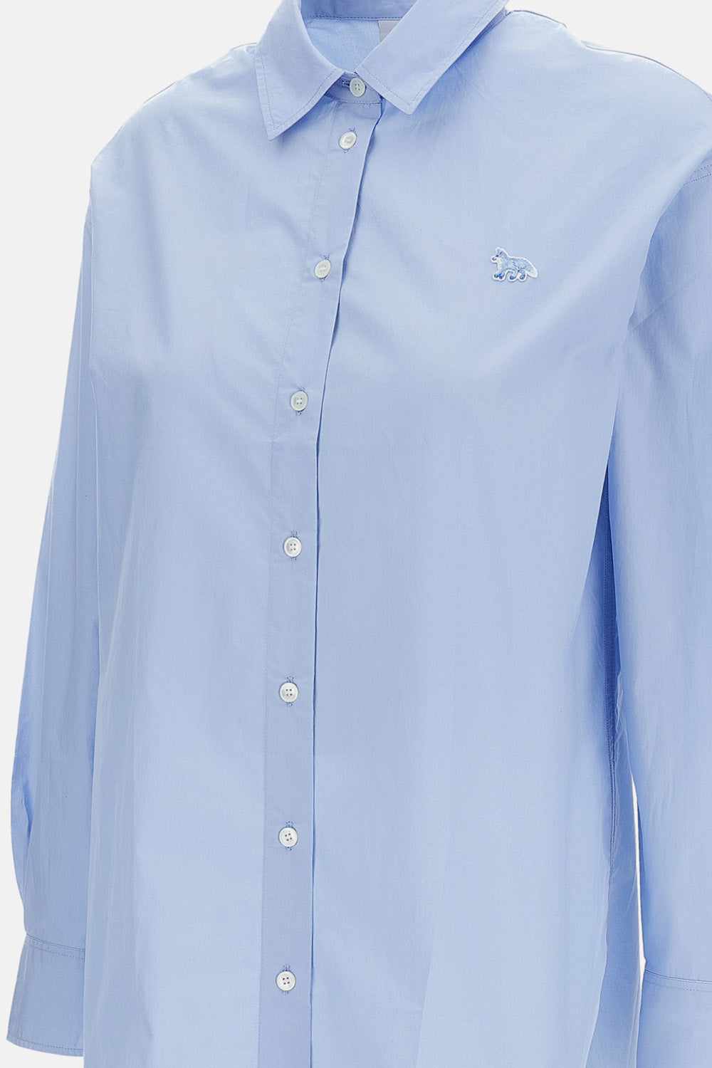 Maison Kitsune Shirts Clear Blue