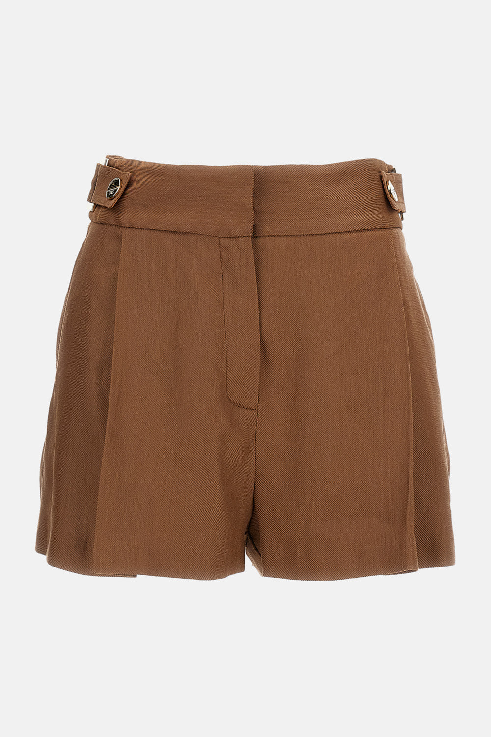 Elisabetta Franchi Shorts Brown Li Vi Ea