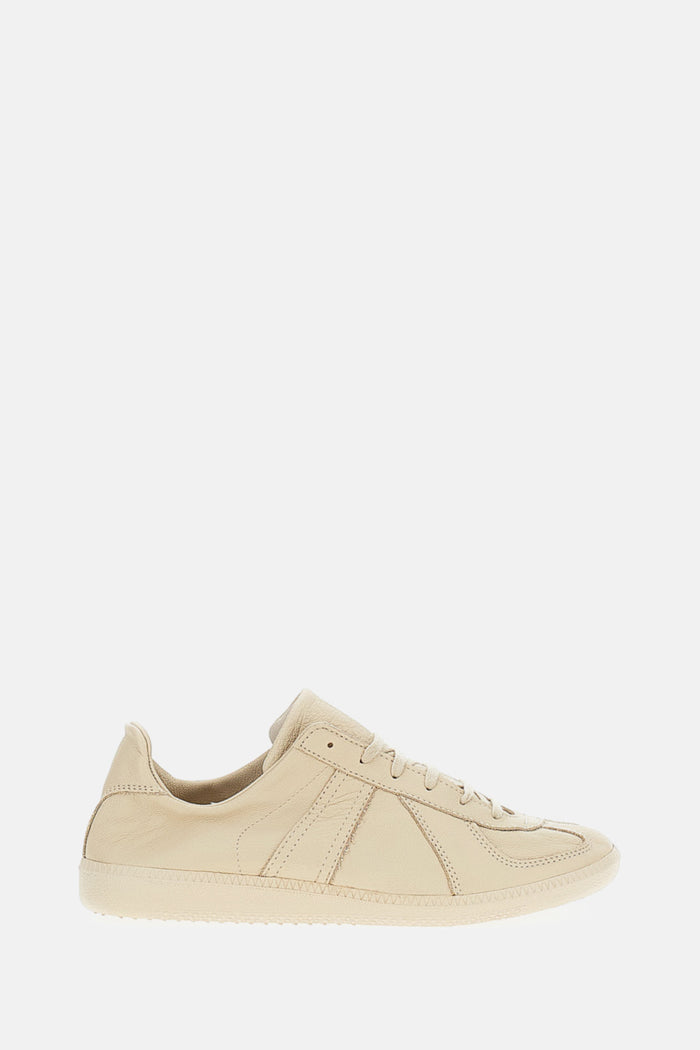 Kaptain Sunshine Sneakers Beige Cow Leather