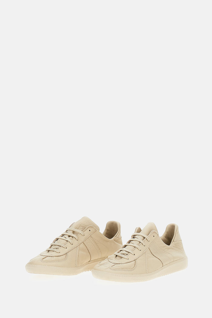 Kaptain Sunshine Sneakers Beige Cow Leather
