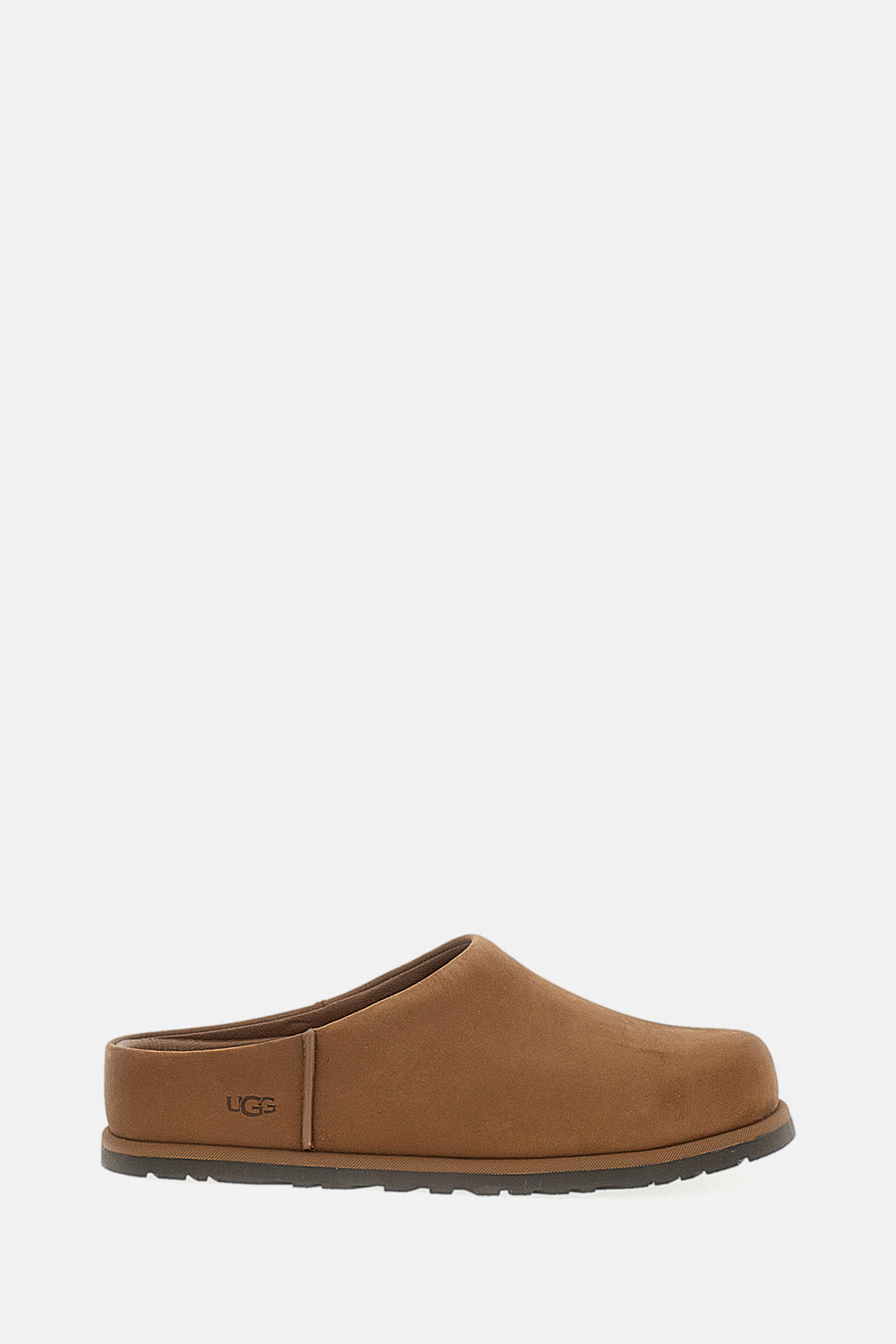 Ugg Flat Shoes Brown Leather