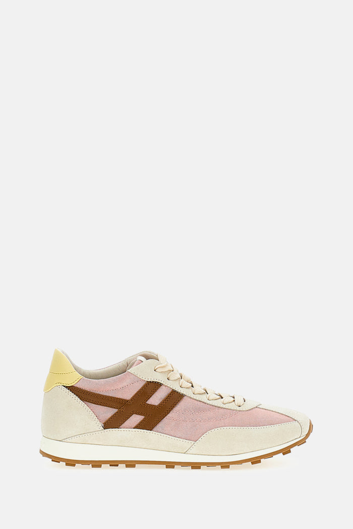 Hogan Sneakers Pink Mutton Leather Calfskin