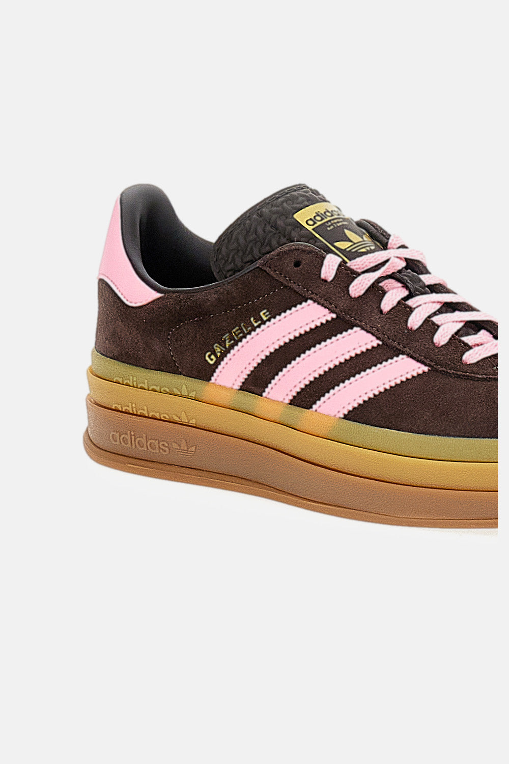 Adidas Originals Sneakers Brown Pelle E Tessuto