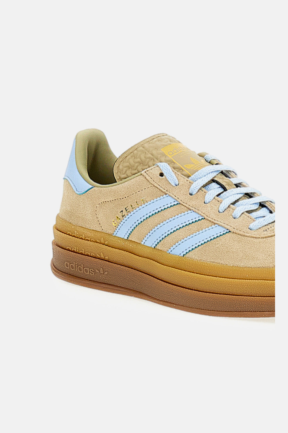 Adidas Originals Sneakers Beige Pelle E Tessuto