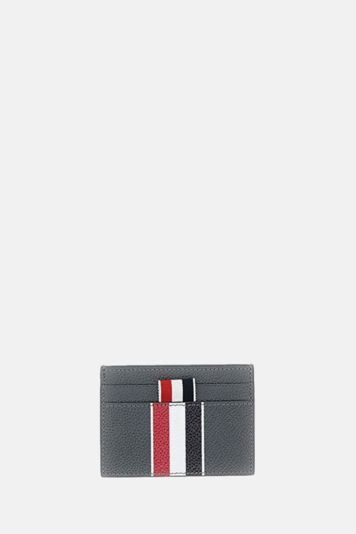 Thom Browne Wallets Grey Calf Leather