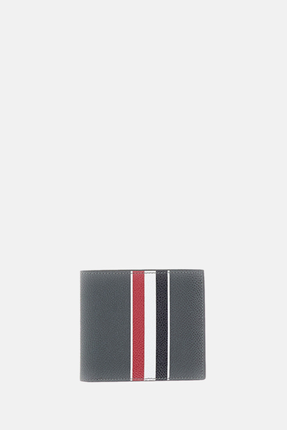 Thom Browne Wallets Grey Calf Leather