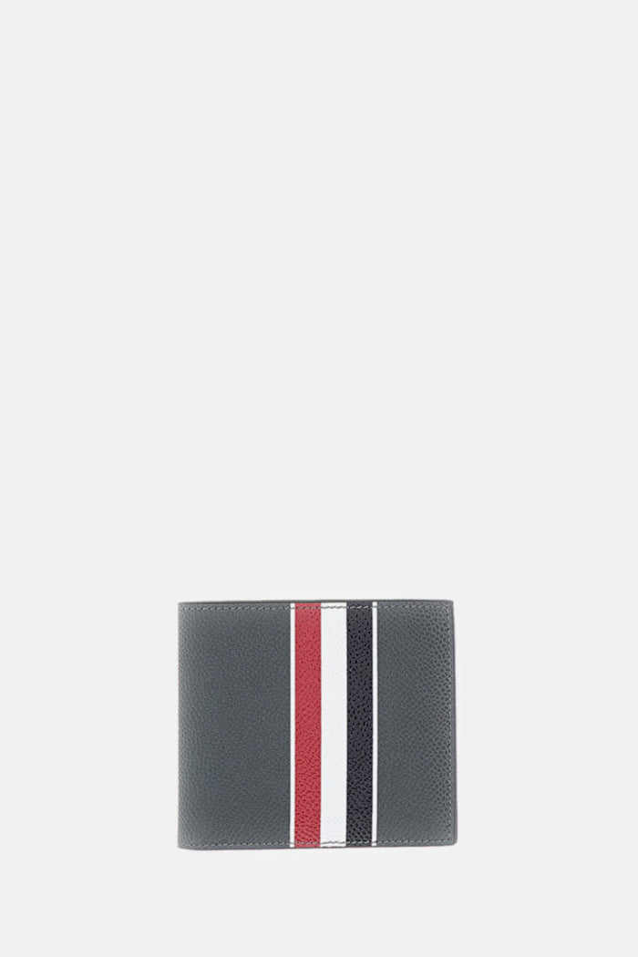 Thom Browne Wallets Grey Calf Leather