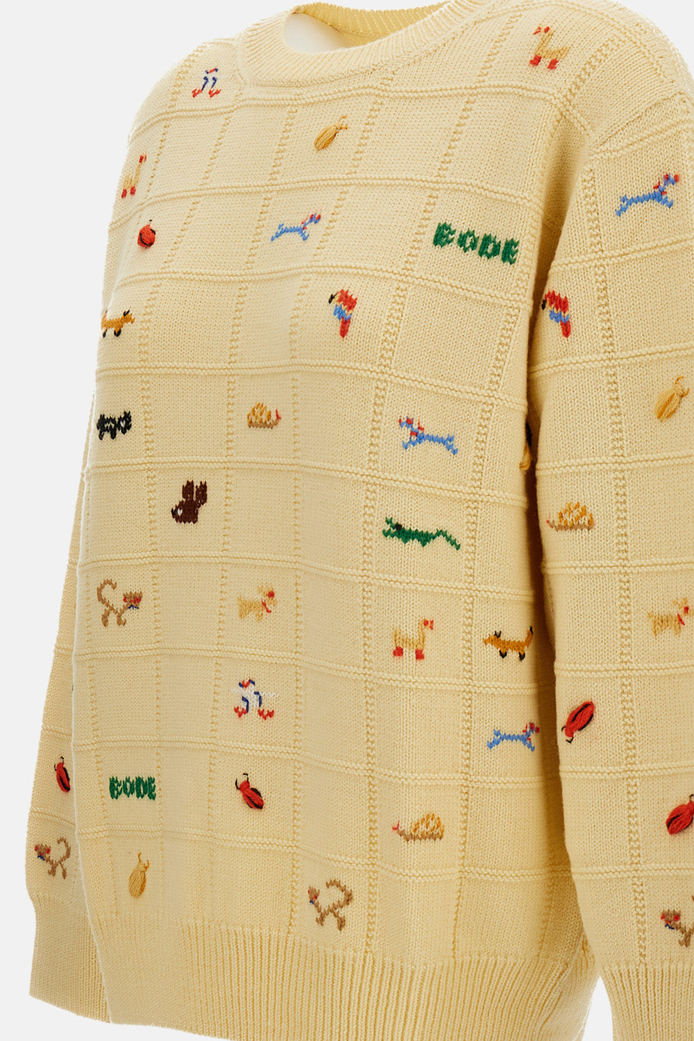 Bode New York Sweaters Beige