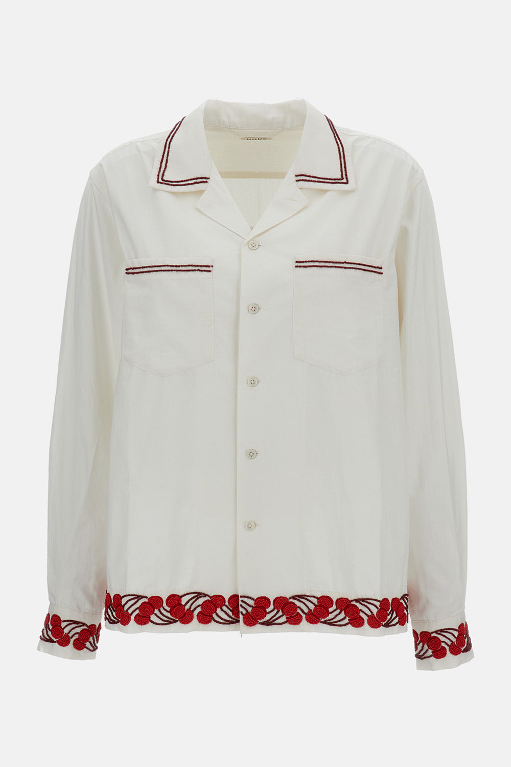 Bode New York Shirts Bianco