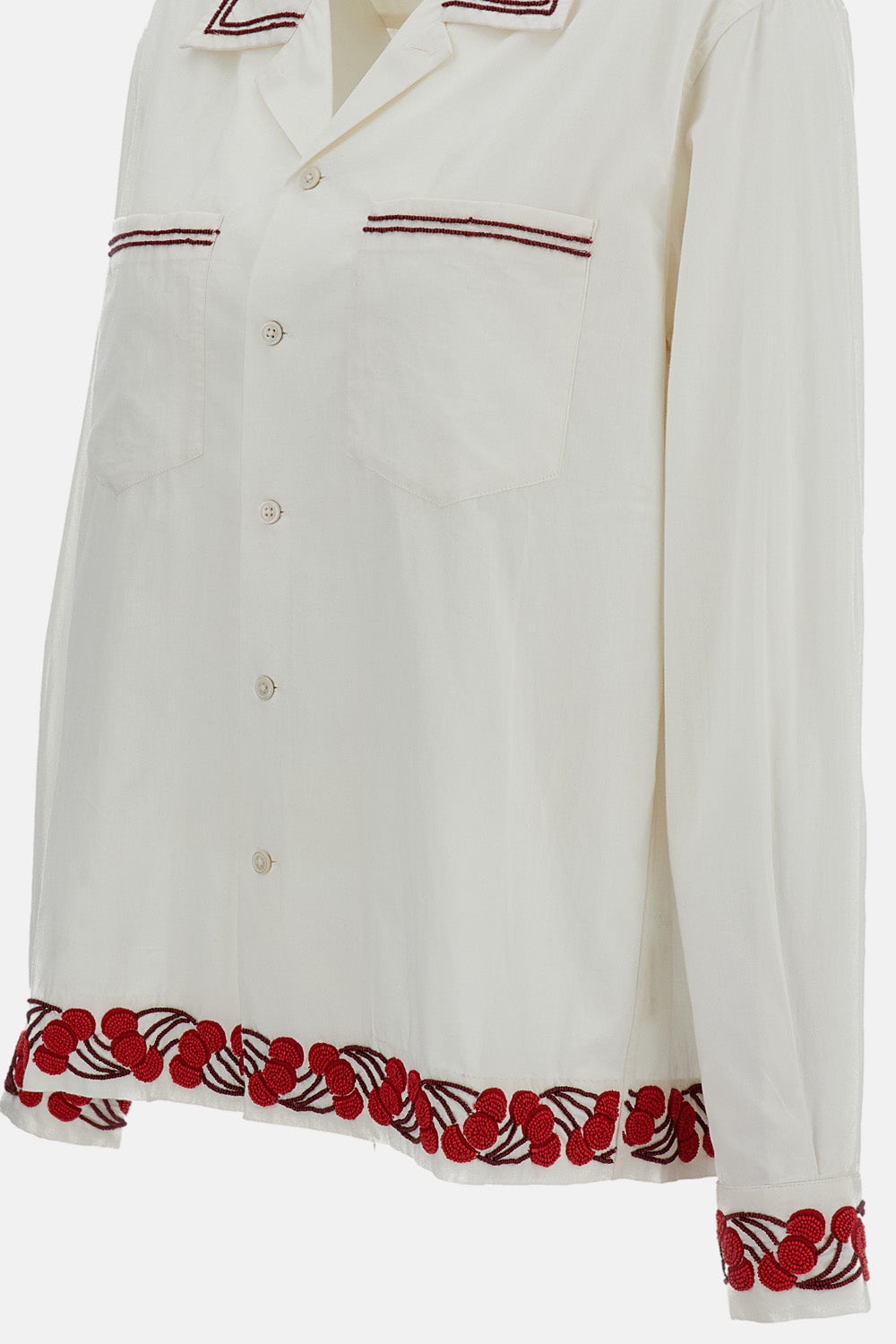 Bode New York Shirts Bianco