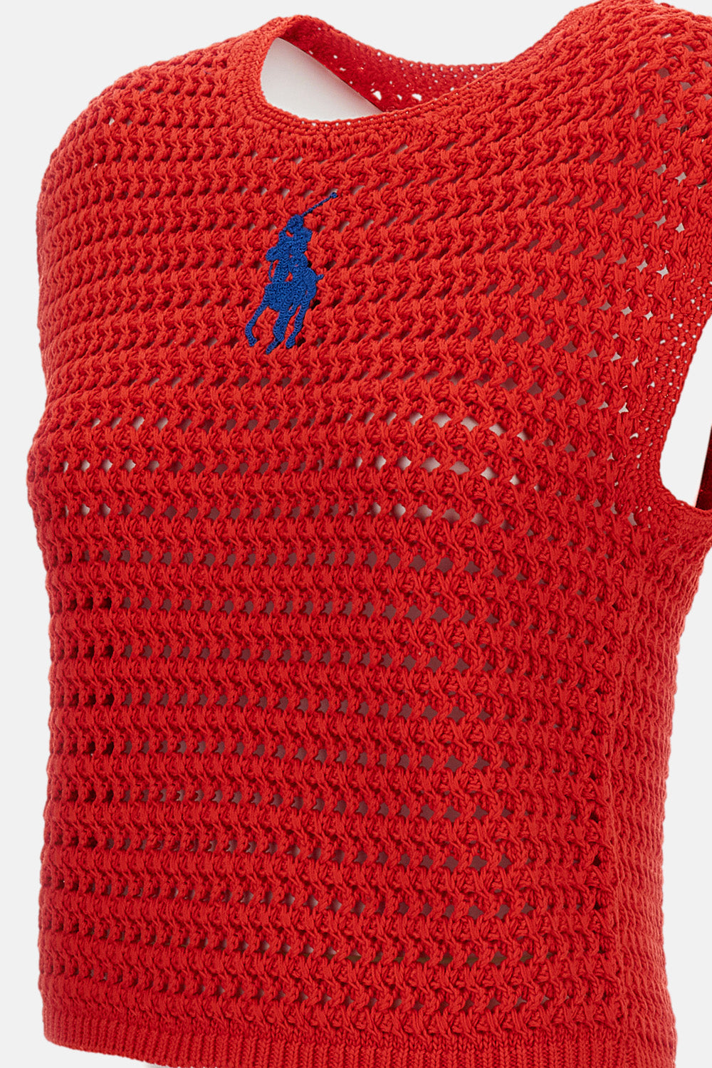 Polo Ralph Lauren Top Red Cotone
