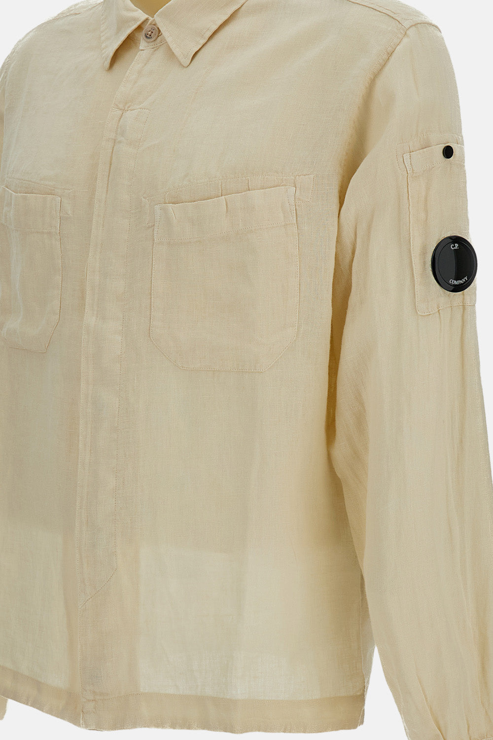 C.p. Company Shirts Beige