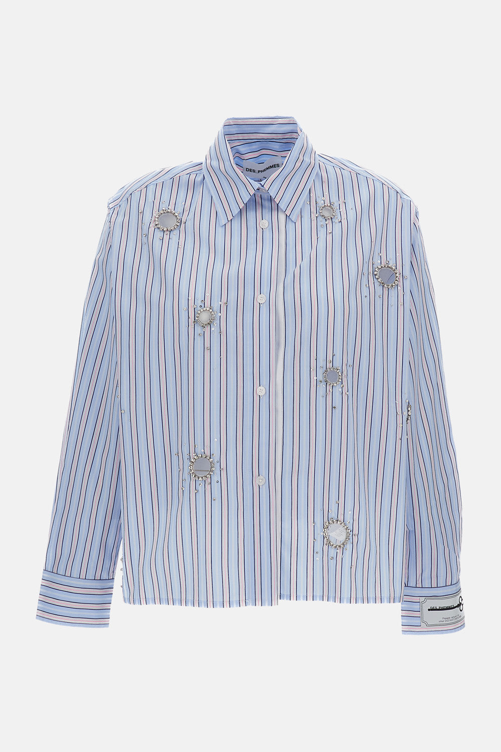 Des Phemmes Shirts Azzurro