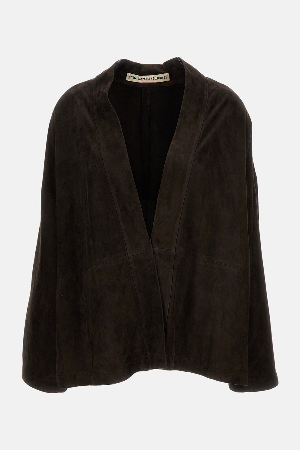 Meta Campania Jackets Marrone Lamb Leather