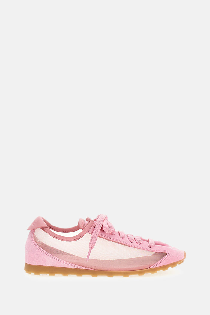 Jacquemus Sneakers Rose Lamb Leather