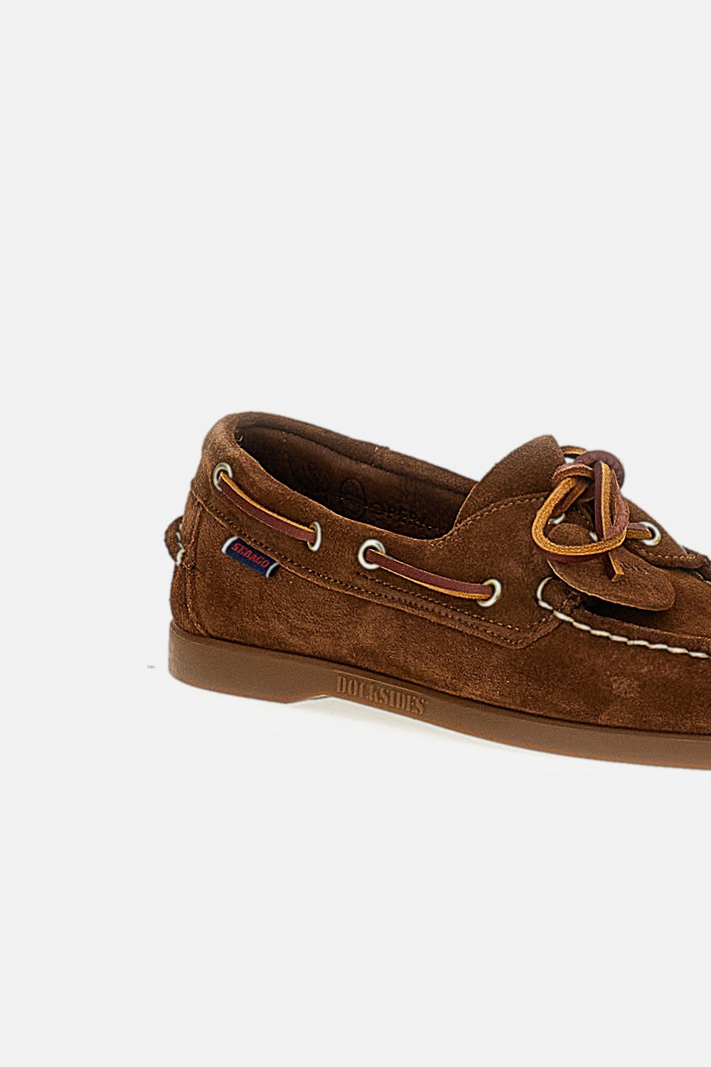 Sebago Flat Shoes Brown Leather